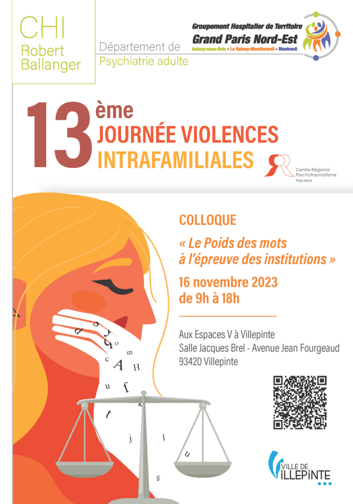 13ème Journée Violences Intrafamiliales